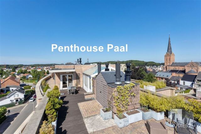 Penthouse Paal, met prachtig zicht